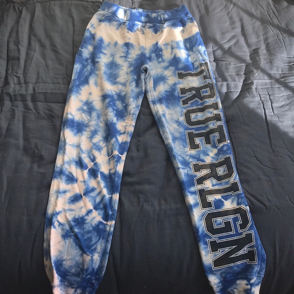 True Religion Acid Wash Sweatpants 